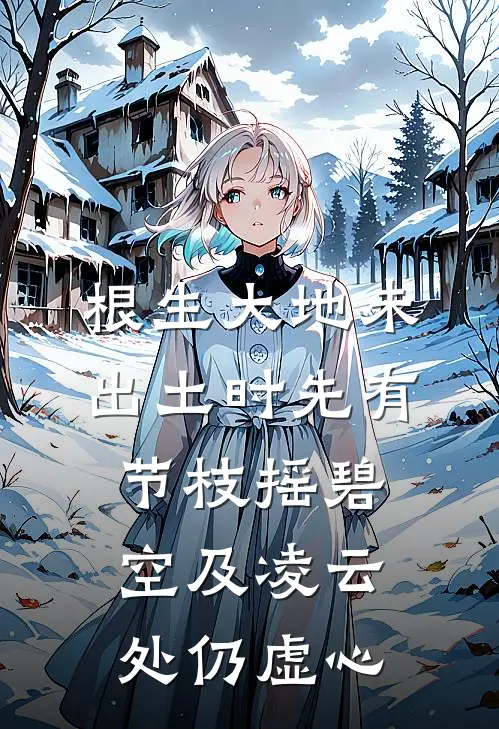 根生大地未出土时先有节枝摇碧空及凌云处仍虚心