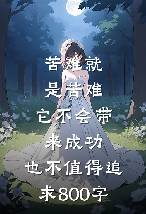 苦难就是苦难,它不会带来成功,也不值得追求800字