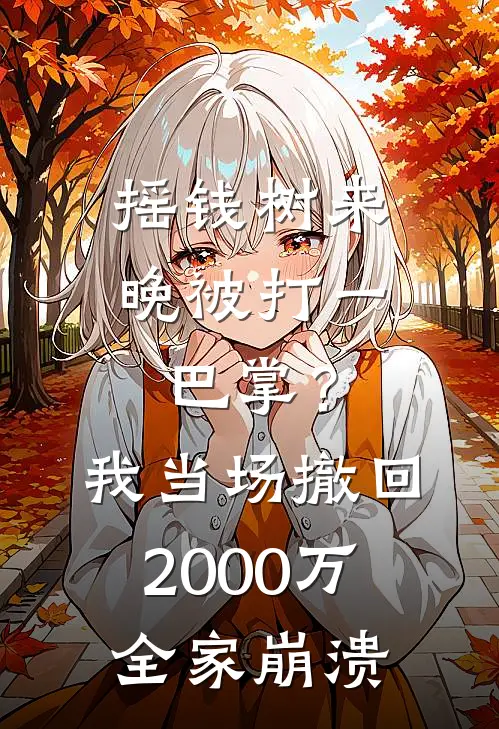 摇钱树来晚被打一巴掌？我当场撤回2000万，全家崩溃(江川周玉梅)完整版免费阅读_最新章节列表摇钱树来晚被打一巴掌？我当场撤回2000万，全家崩溃(江川周玉梅)