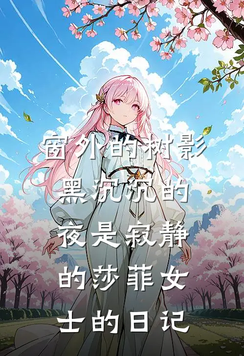 窗外的树影黑沉沉的,夜是寂静的莎菲女士的日记