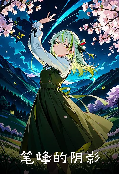 笔峰的阴影