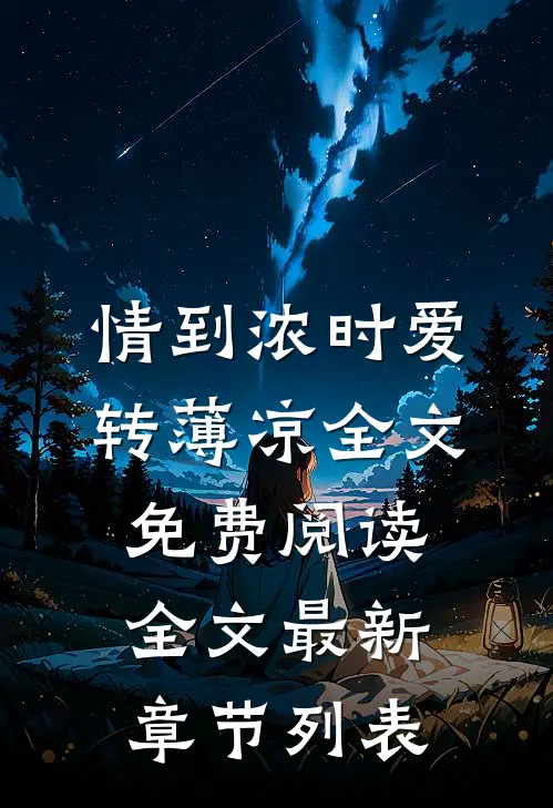 情到浓时爱转薄凉全文免费阅读全文最新章节列表