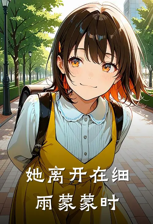 她离开在细雨蒙蒙时